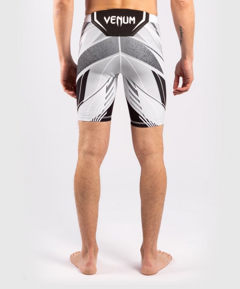 Short Venum UFC Authentic Fight Night Vale Tudo Long Fit Homme Blanche  | QDX-8468908