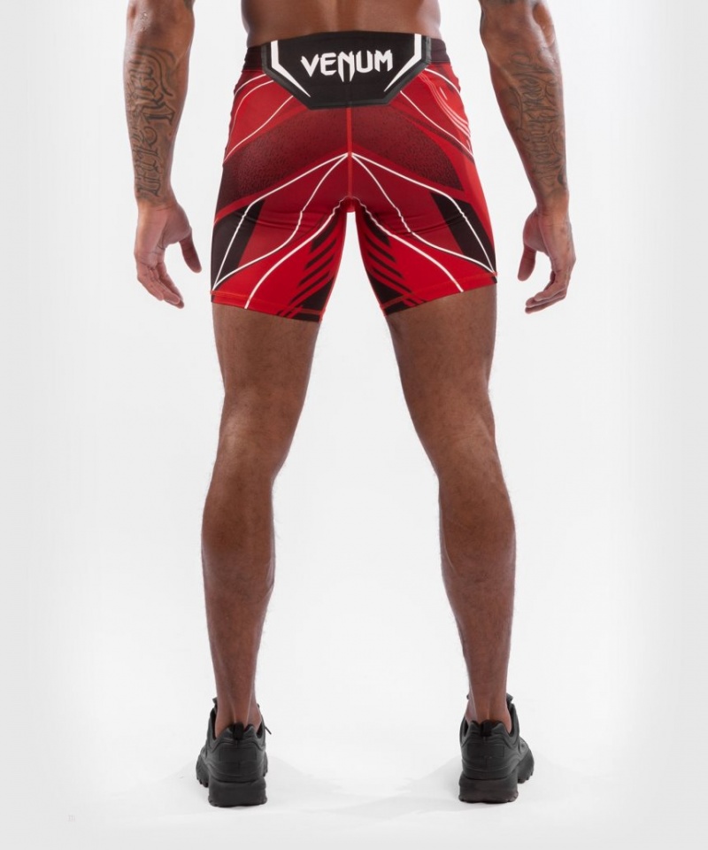 Short Venum UFC Authentic Fight Night Vale Tudo Long Fit Homme Rouge  | FBC-7675159