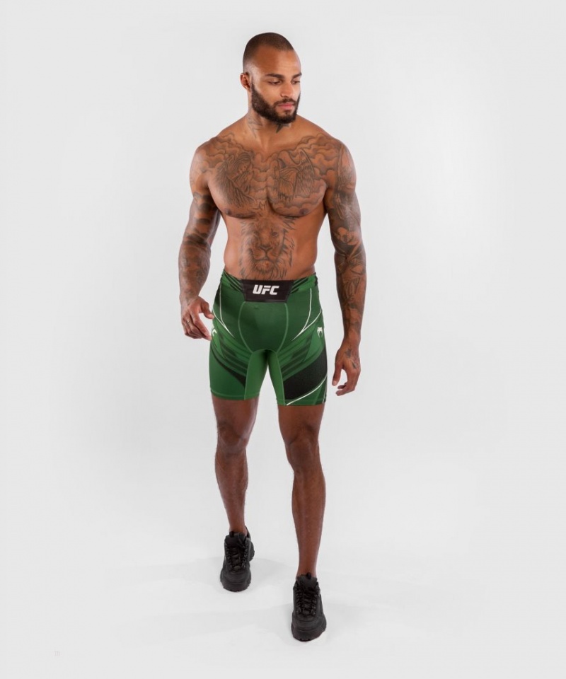 Short Venum UFC Authentic Fight Night Vale Tudo Long Fit Homme Vert  | BAK-9281741