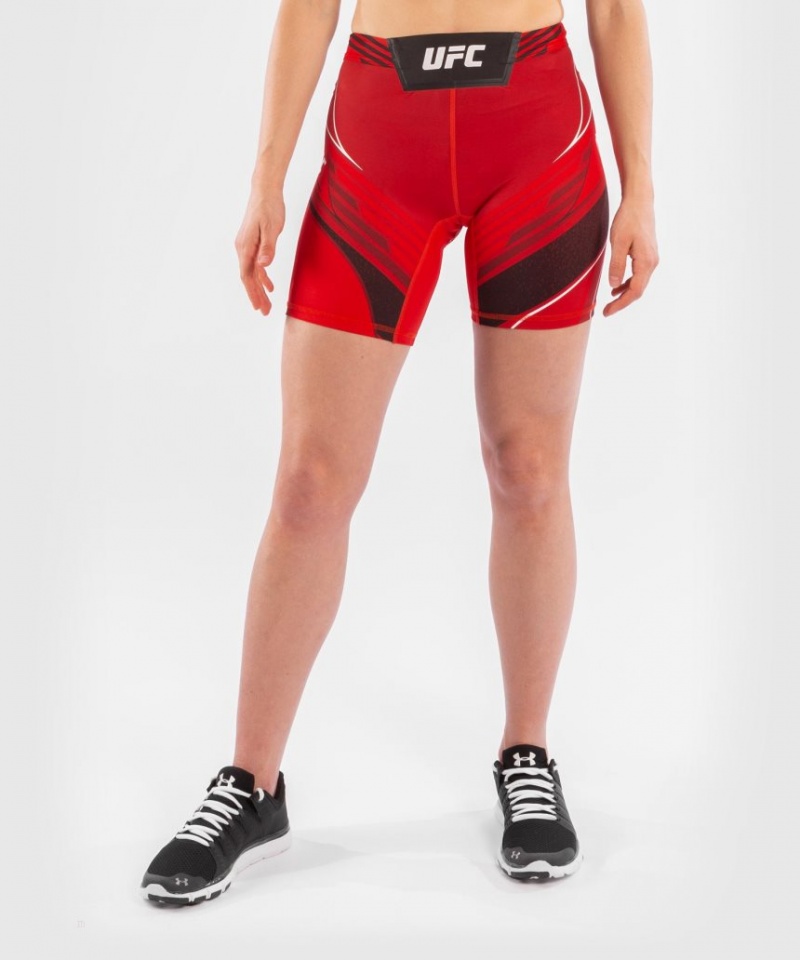 Short Venum UFC Authentic Fight Night Vale Tudo Long Fit Femme Rouge  | XCA-9733186