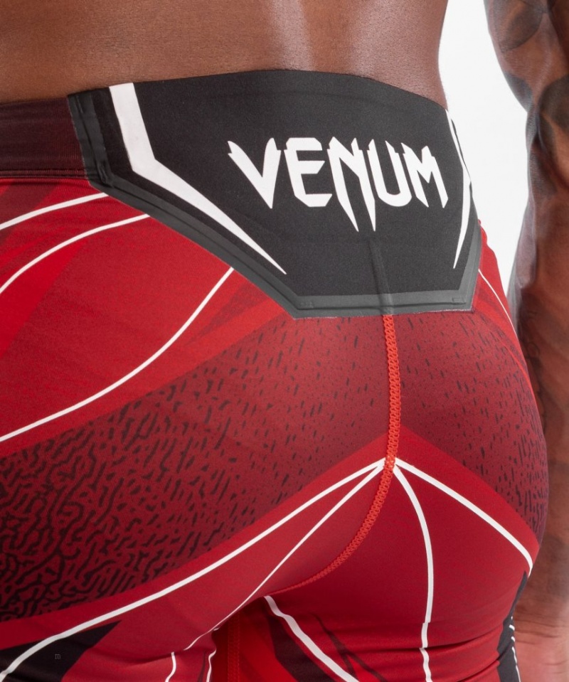 Short Venum UFC Authentic Fight Night Vale Tudo Long Fit Homme Rouge  | FBC-7675159