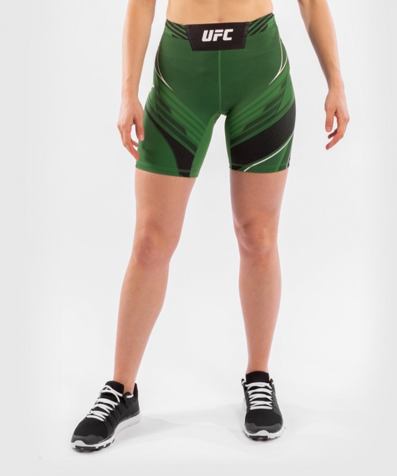 Short Venum UFC Authentic Fight Night Vale Tudo Long Fit Femme Vert  | VZJ-3919199