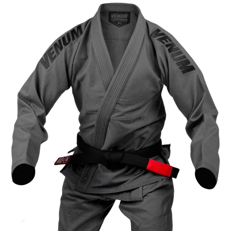 BJJ Gi Venum Contender Evo Grise Foncé  | GIW-1797801