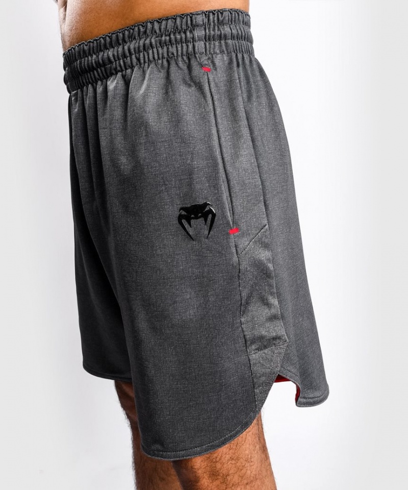 Short Venum Contender Evo Course Homme Grise Foncé  | NAZ-0658052