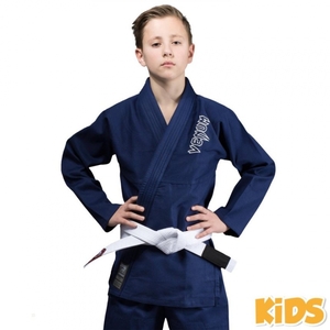 BJJ Gi Venum Contender Kids (Free white belt included) Bleu Marine Bleu  | JDR-1523699