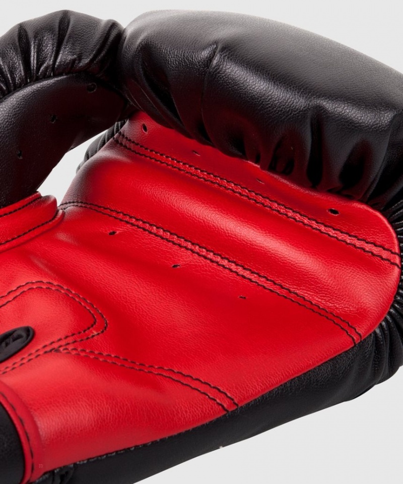 Gants De Boxe Venum Contender Kids Noir Rouge  | KGQ-8700353