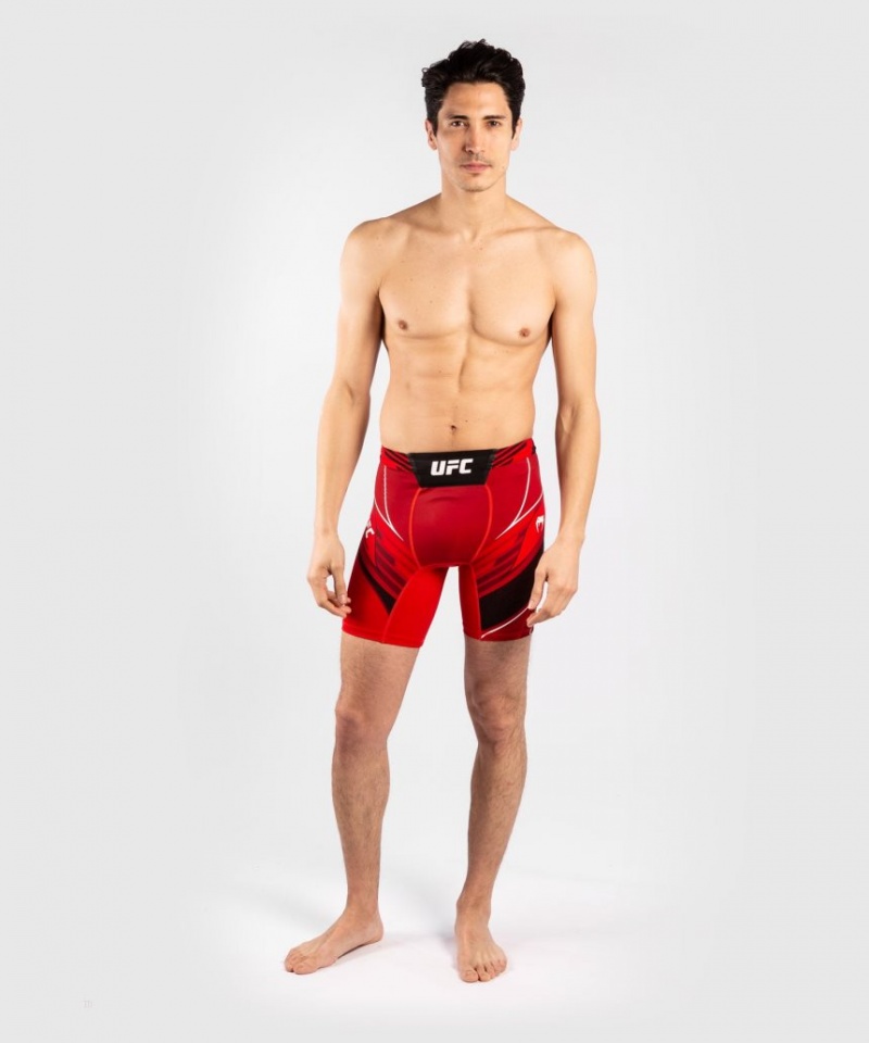 Short Venum UFC Authentic Fight Night Vale Tudo Corta Fit Homme Rouge  | SPY-7493806