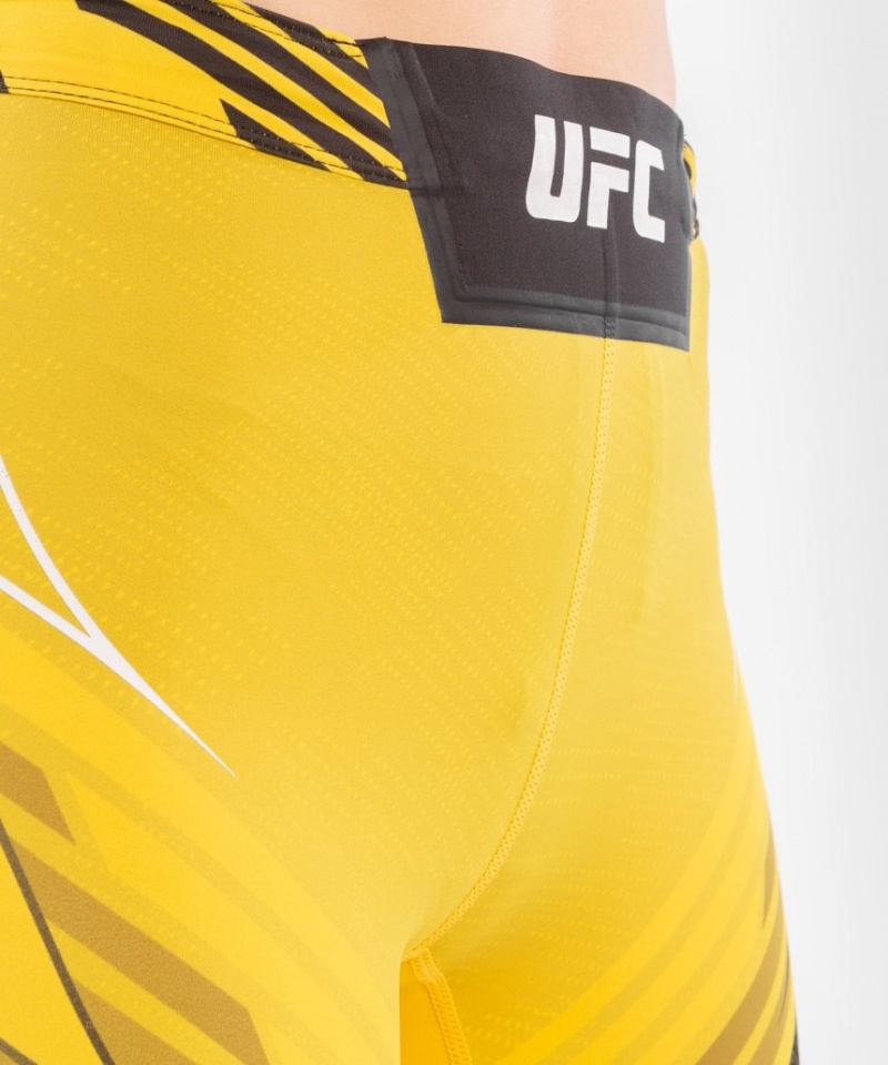 Short Venum UFC Authentic Fight Night Vale Tudo Long Fit Femme Jaune  | LYD-0164631