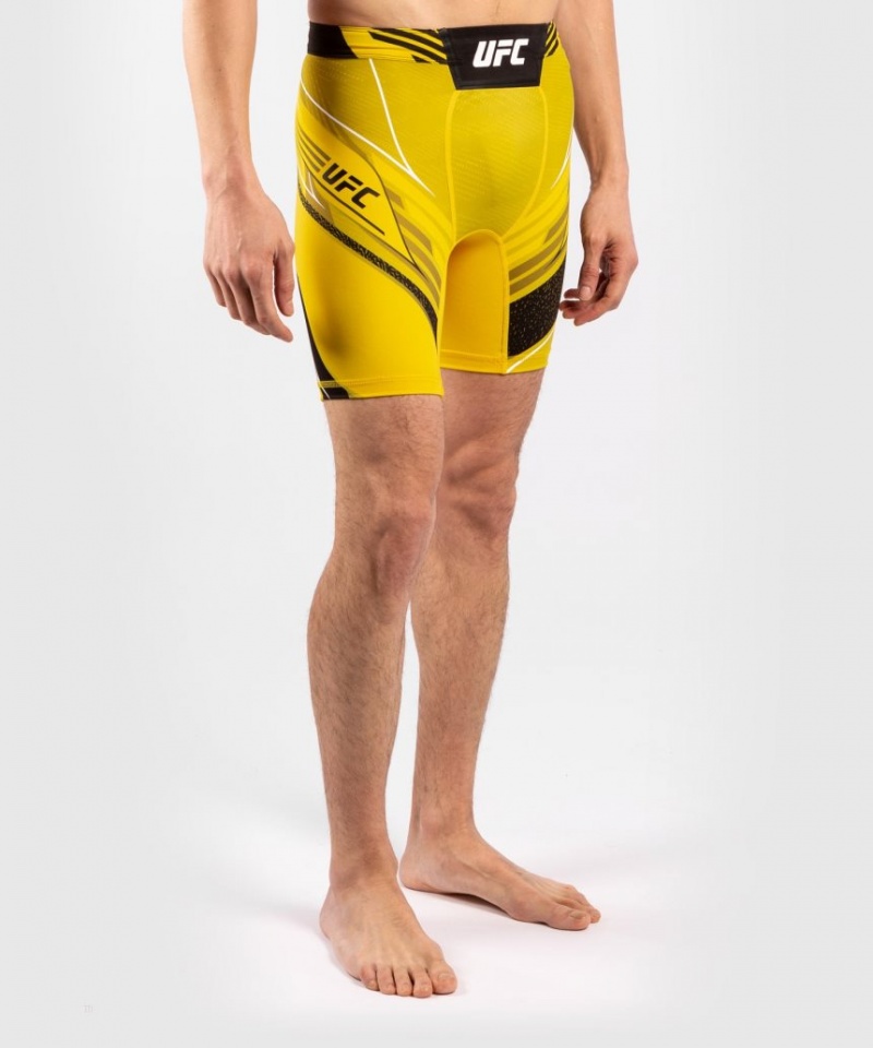 Short Venum UFC Authentic Fight Night Vale Tudo Corta Fit Homme Jaune  | DJR-7590094