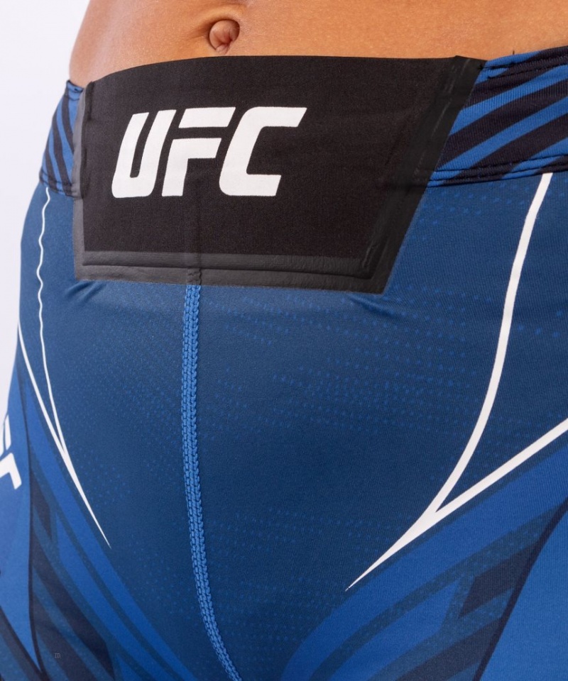 Short Venum UFC Authentic Fight Night Vale Tudo Corta Fit Femme Bleu  | TLU-4009699