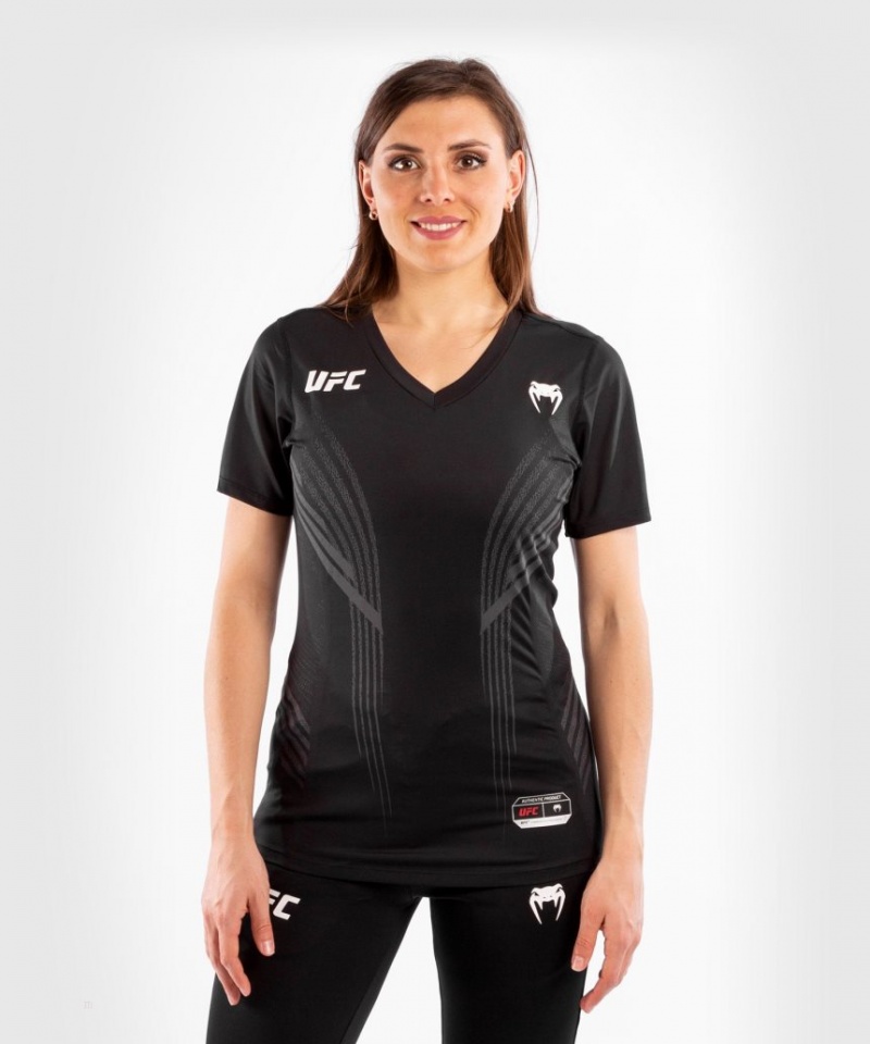 Maillot Venum UFC Authentic Fight Night Walkout Femme Noir  | ZBK-9432474