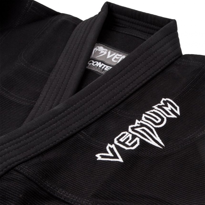 BJJ Gi Venum Contender Kids (Free white belt included) Noir  | EKS-8307176