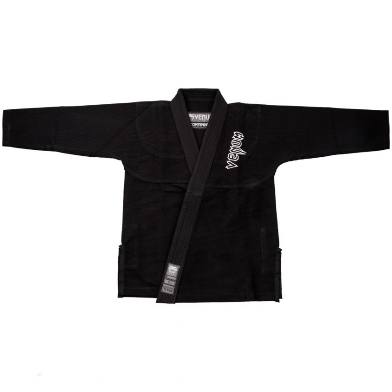 BJJ Gi Venum Contender Kids (Free white belt included) Noir  | EKS-8307176