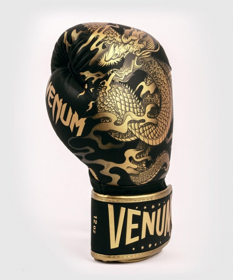 Gants De Boxe Venum Dragon's Flight Noir Marron  | FQQ-3507064