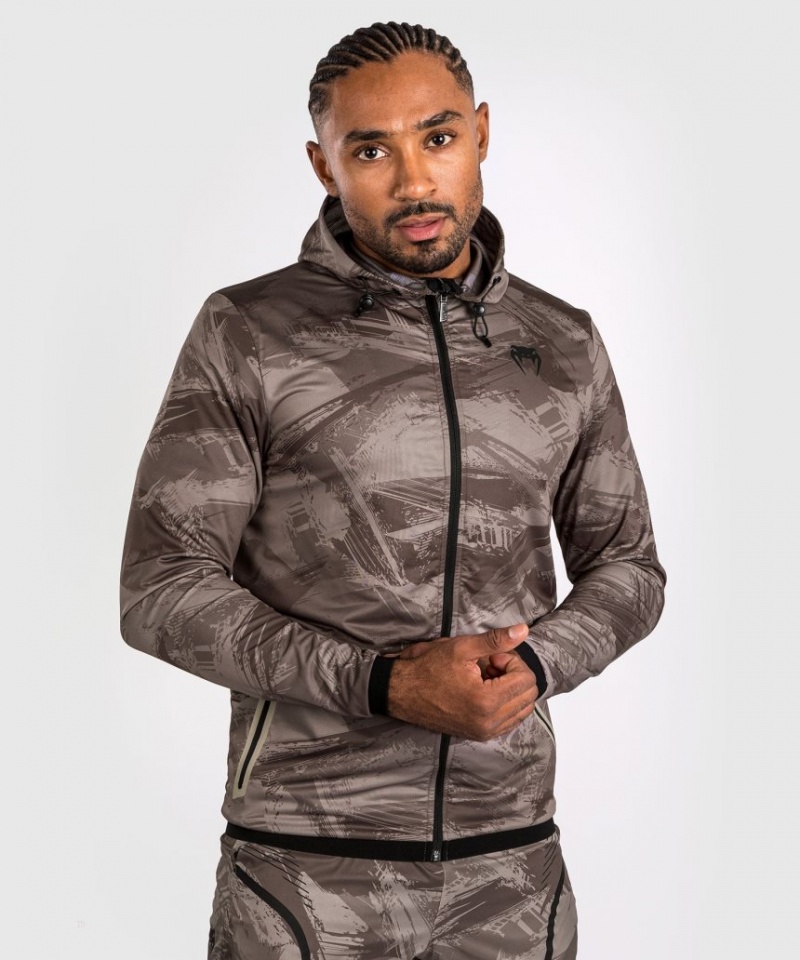 Sweat a Capuche Venum Electron 3.0 Homme Marron  | CRB-2291554