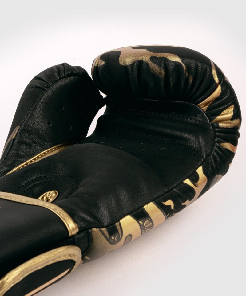 Gants De Boxe Venum Dragon's Flight Noir Marron  | FQQ-3507064