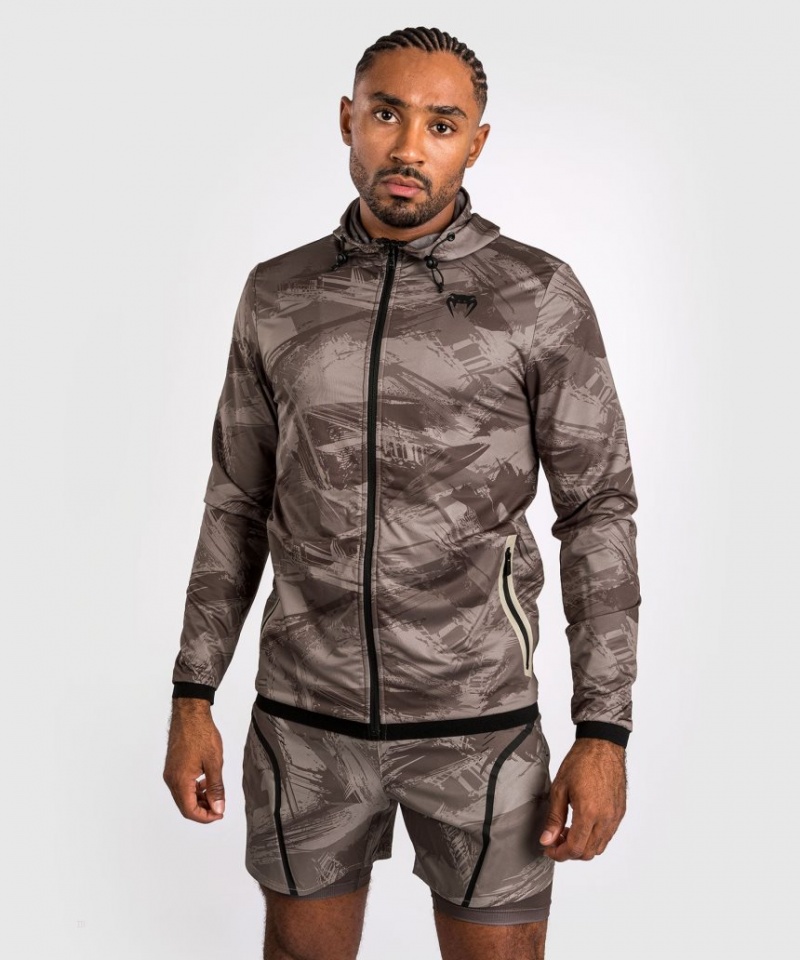 Sweat a Capuche Venum Electron 3.0 Homme Marron  | CRB-2291554