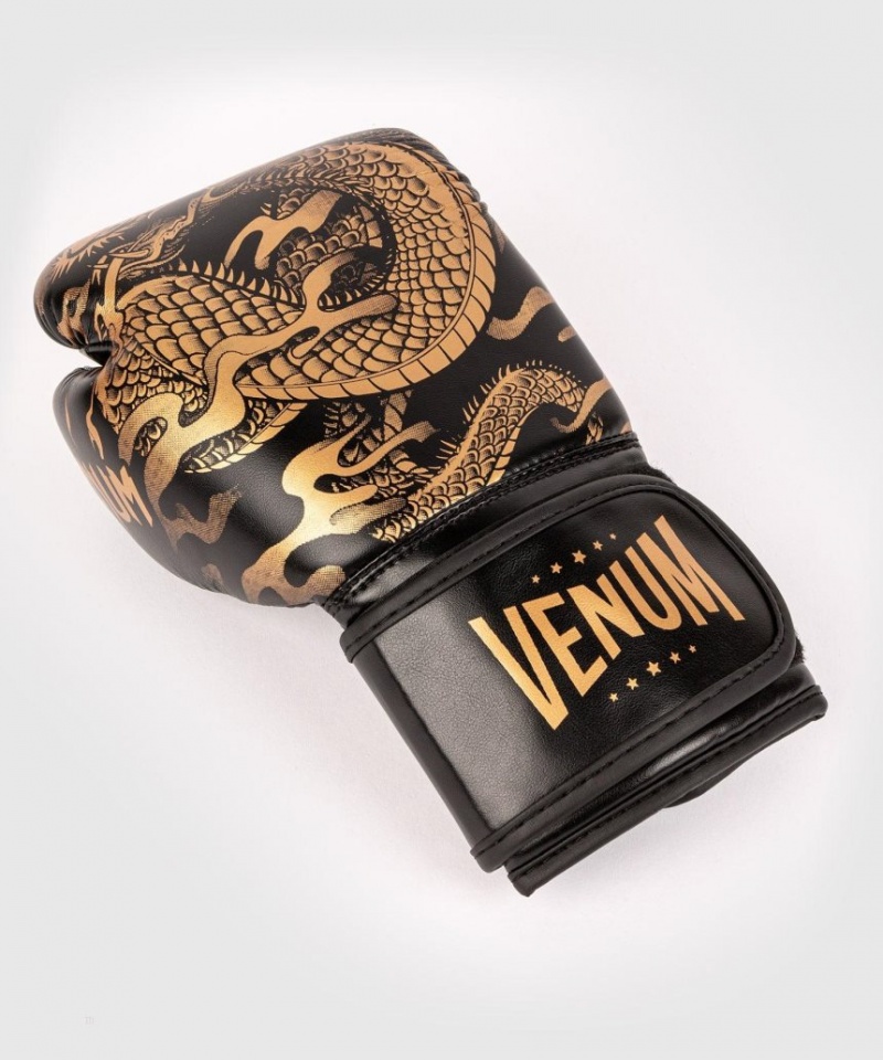 Gants De Boxe Venum Dragon's Flight For Kids Noir Marron  | STV-3566593