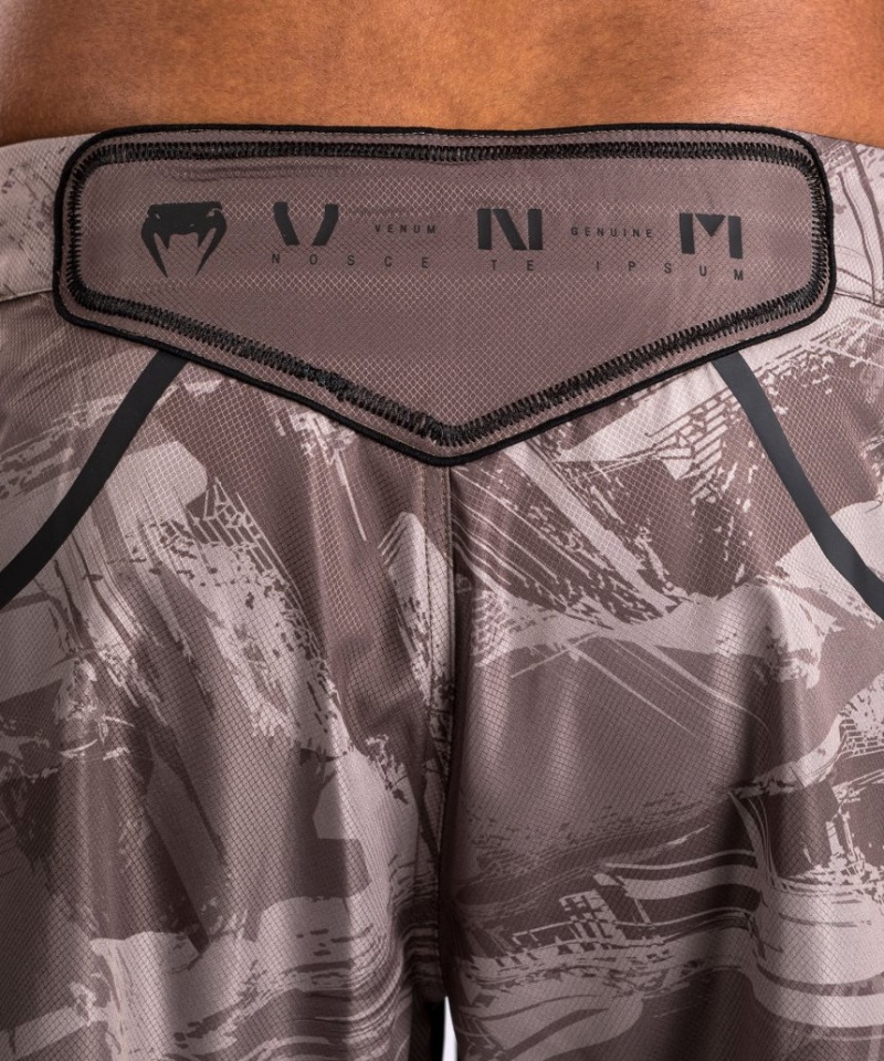 Short Venum Electron 3.0 Fight Homme Marron  | XVU-5802345