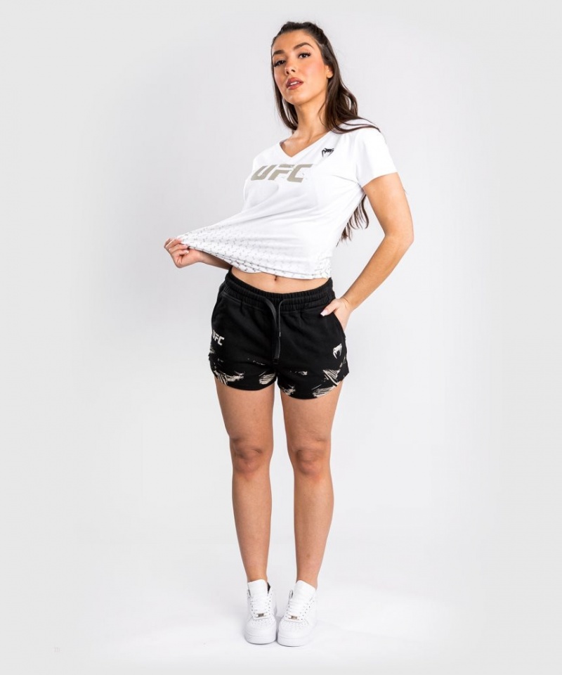 Short Venum UFC Authentic Fight Week 2.0 Femme Noir Marron  | UNM-0594489