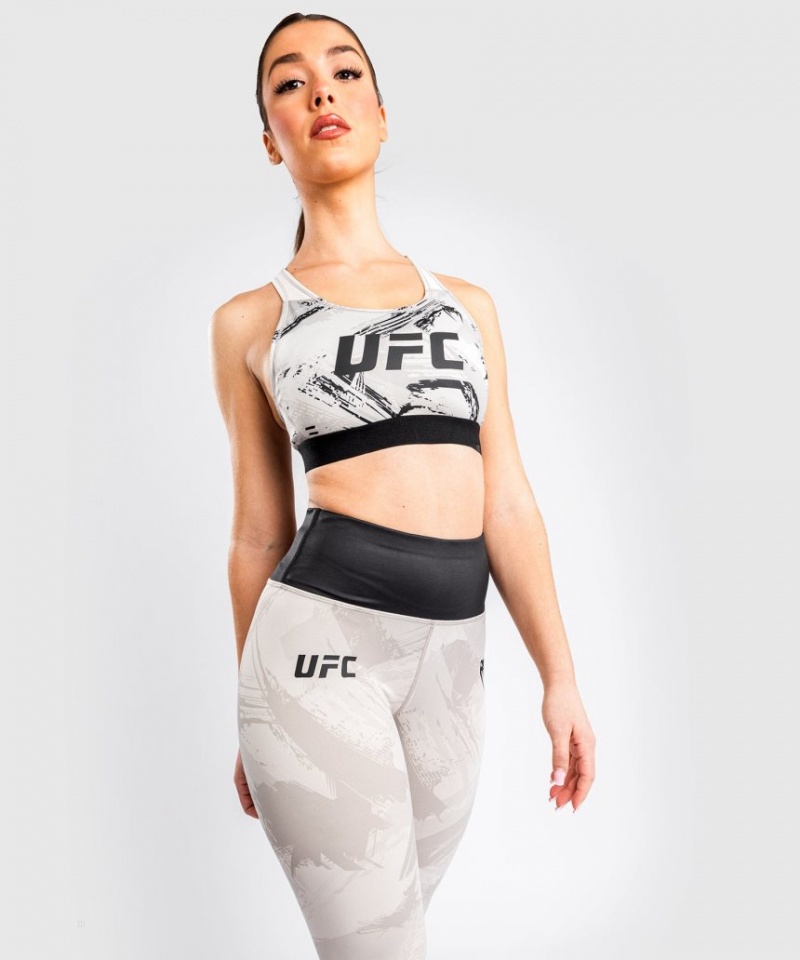 Soutien Gorge Sport Venum UFC Authentic Fight Week 2.0 Femme Marron Noir  | BZW-7817349