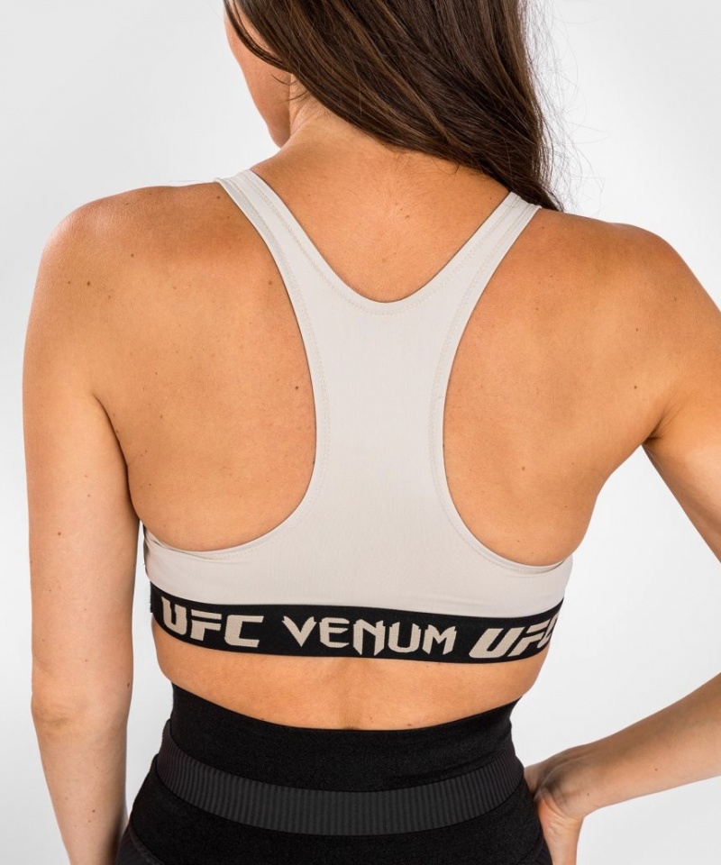 Soutien Gorge Sport Venum UFC Authentic Fight Week 2.0 Femme Marron Noir  | JOB-1278459