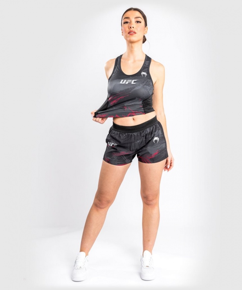 Short Venum UFC Authentic Fight Week 2.0 Performance Femme Noir Rouge  | BGJ-1297927