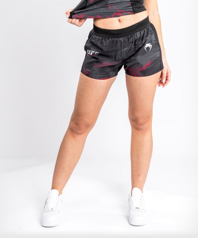 Short Venum UFC Authentic Fight Week 2.0 Performance Femme Noir Rouge  | BGJ-1297927