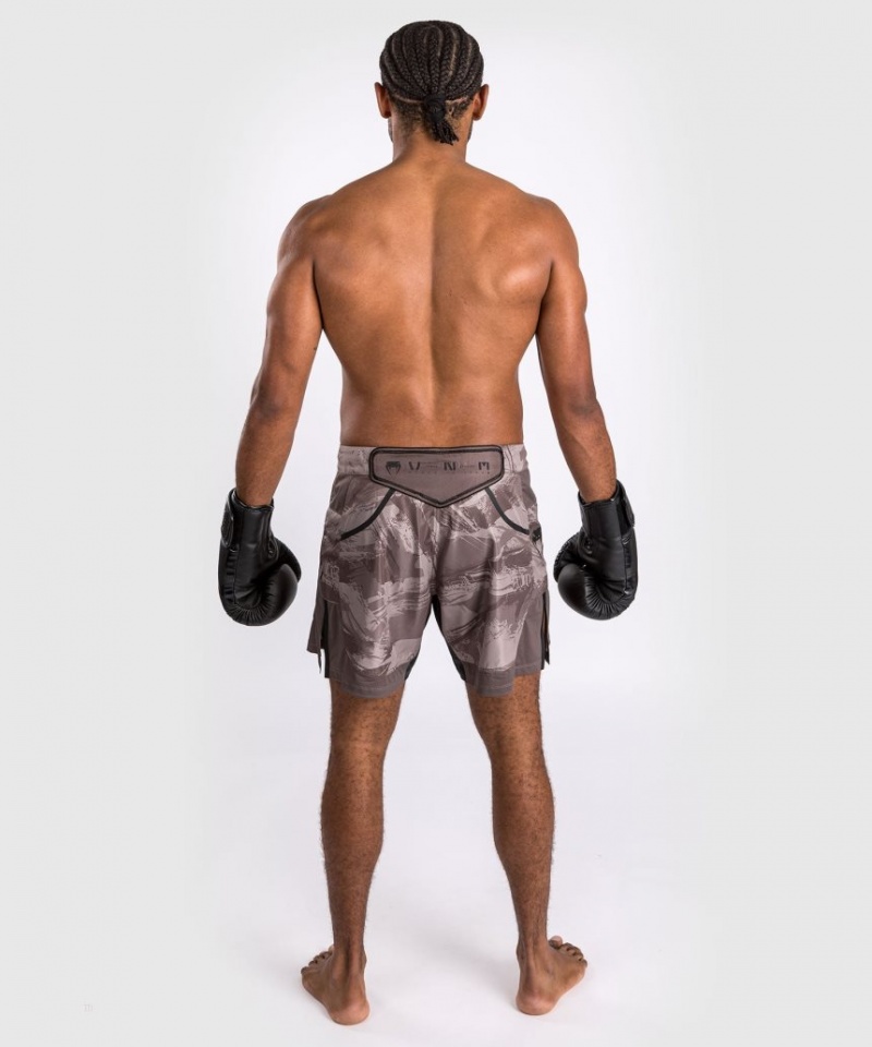 Short Venum Electron 3.0 Fight Homme Marron  | XVU-5802345