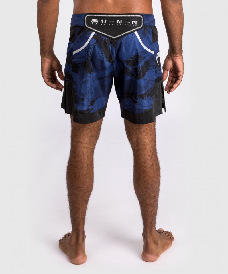 Short Venum Electron 3.0 Fight Homme Bleu Marine Bleu  | QWL-1285441