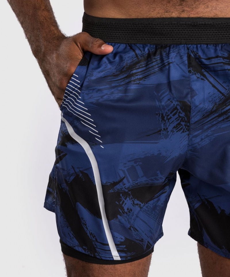 Short Venum Electron 3.0 Course Homme Bleu Marine  | GHC-0899271