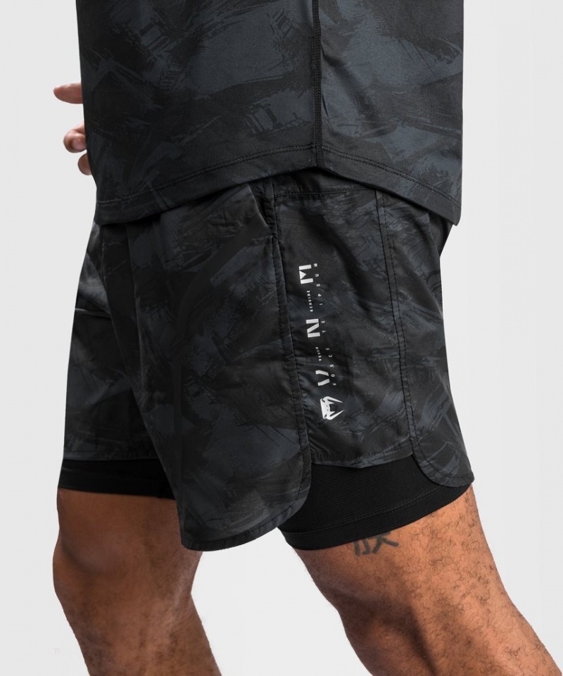 Short Venum Electron 3.0 Course Homme Noir  | FQG-0596781