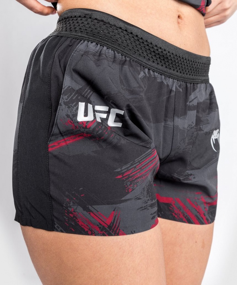 Short Venum UFC Authentic Fight Week 2.0 Performance Femme Noir Rouge  | BGJ-1297927