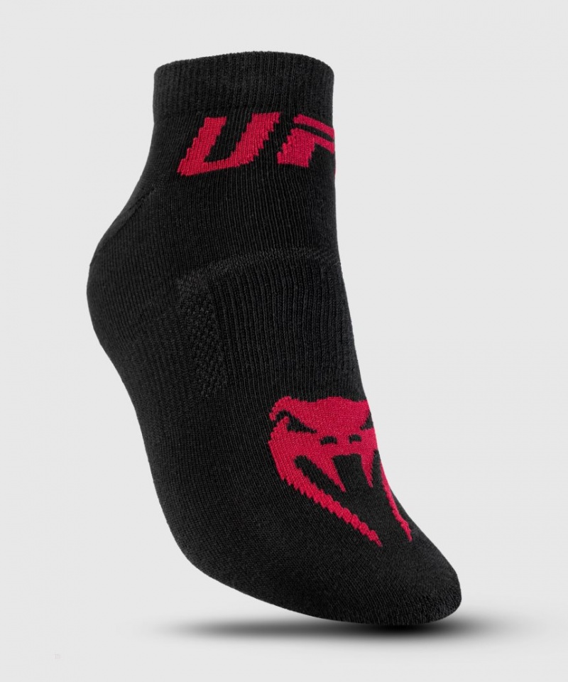 Chaussette Venum UFC Authentic Fight Week 2.0 Performance Sock set of 2 Homme Noir Rouge  | BWP-8701862