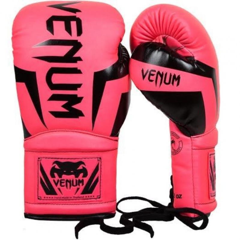 Gants De Boxe Venum Elite Rose  | QLQ-6800681