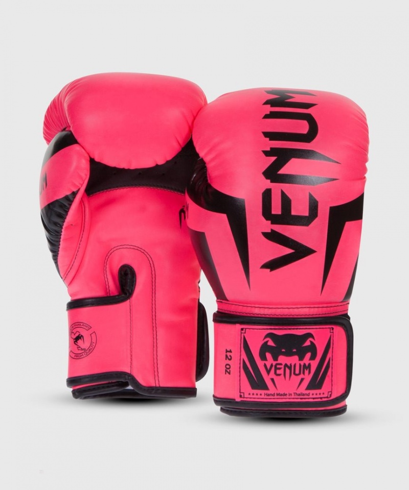 Gants De Boxe Venum Elite Rose  | VKZ-4425040