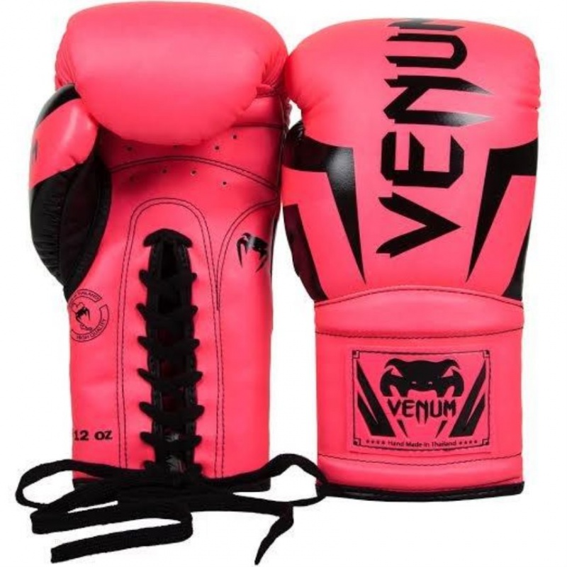 Gants De Boxe Venum Elite Rose  | QLQ-6800681