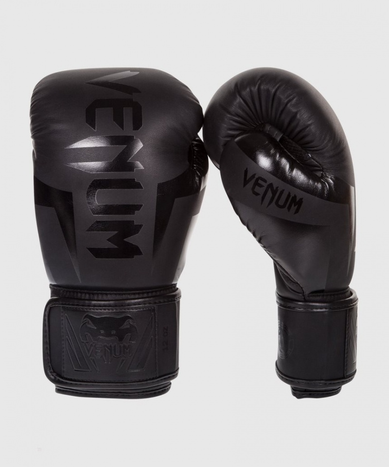 Gants De Boxe Venum Elite Noir  | EDW-7454434