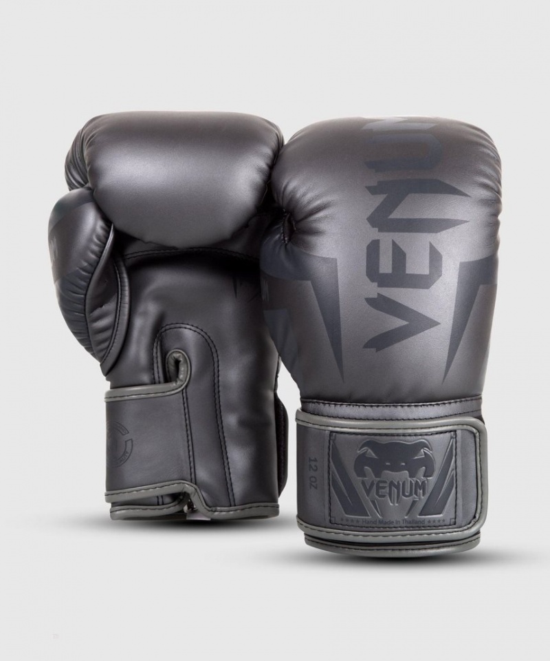 Gants De Boxe Venum Elite Grise Grise  | MWG-0749508