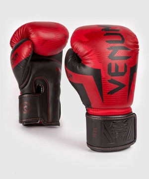 Gants De Boxe Venum Elite Rouge Camouflage  | PPP-2388162