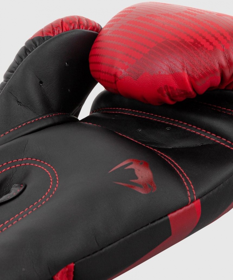 Gants De Boxe Venum Elite Rouge Camouflage  | PPP-2388162