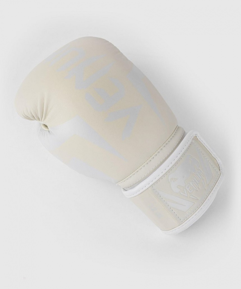 Gants De Boxe Venum Elite Blanche Blanche  | AYM-7738903