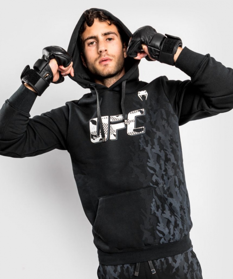 Sweat a Capuche Venum UFC Authentic Fight Week Pullover Homme Noir  | WYB-5814360