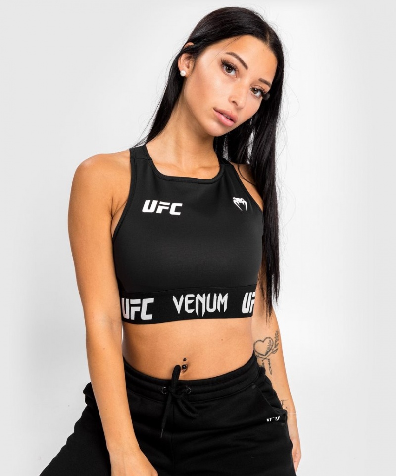 Soutien Gorge Sport Venum UFC Authentic Fight Week Weigh-in Femme Noir  | DTI-4018002