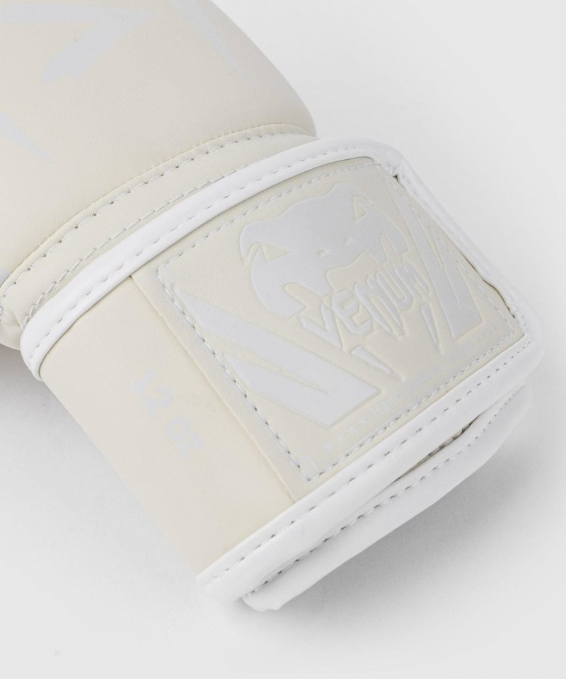 Gants De Boxe Venum Elite Blanche Blanche  | AYM-7738903