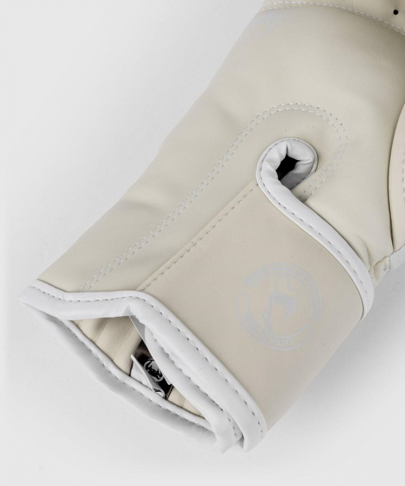 Gants De Boxe Venum Elite Blanche Blanche  | AYM-7738903