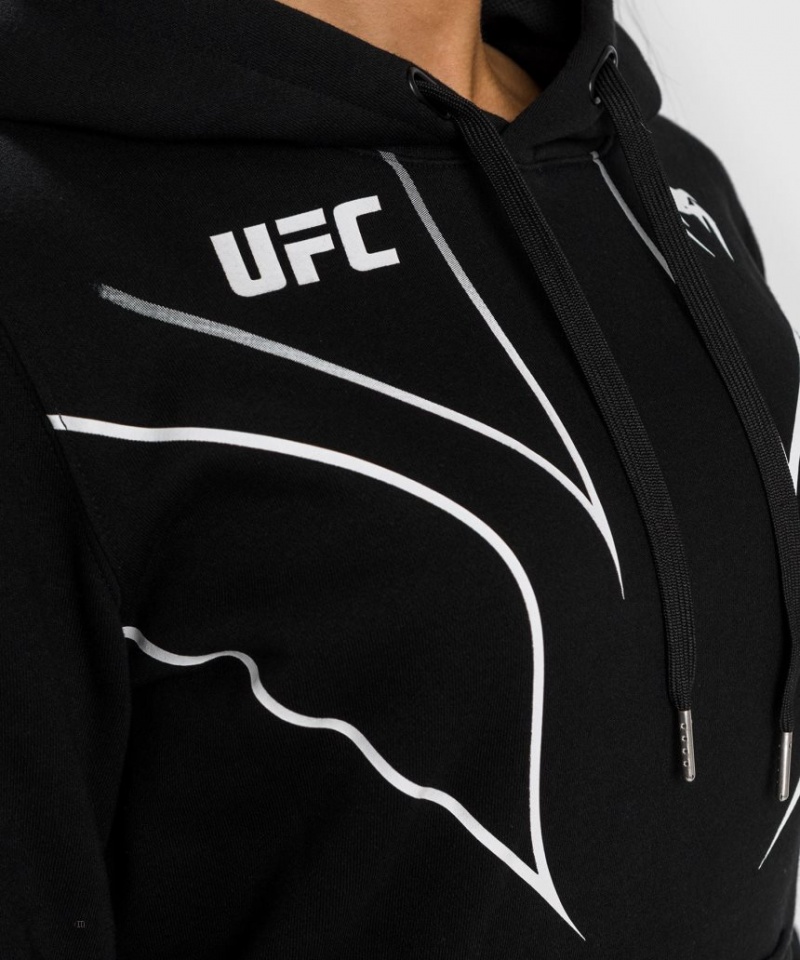 Sweat a Capuche Venum UFC Fight Night 2.0 Replica Femme Noir  | TWT-4689321