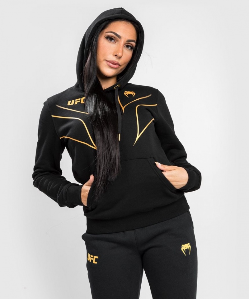 Sweat a Capuche Venum UFC Fight Night 2.0 Replica Femme Noir  | GZT-2756461