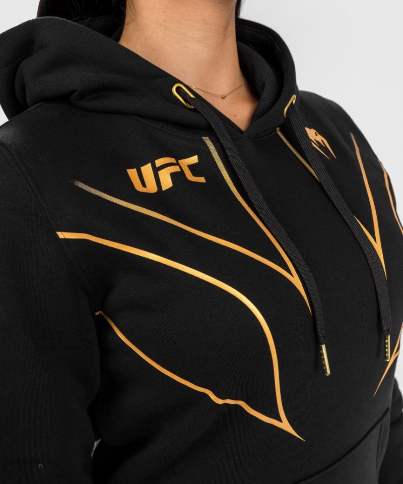 Sweat a Capuche Venum UFC Fight Night 2.0 Replica Femme Noir  | GZT-2756461