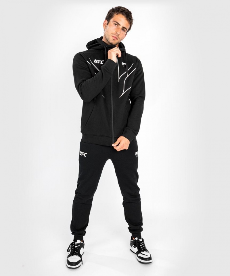 Sweat a Capuche Venum UFC Fight Night 2.0 Replica Full Zip Homme Noir  | BUC-9951793